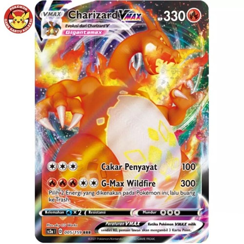 Pokemon karte charizard vmax - pokemon,