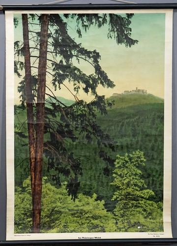 Schulwandkarte landhausstil - schulwandkarte,