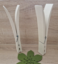 Jumbo Wäscheklammer Foto- und Notizzettelhalter o.  für Handtücher 22,5 cm weiß