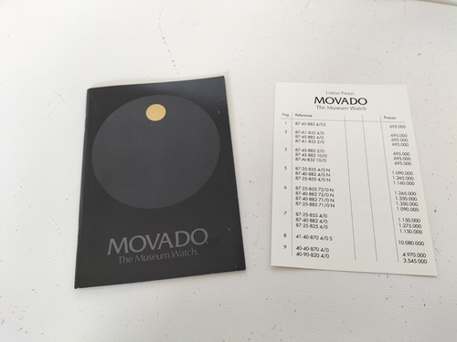 90er movado museum seltene - 80/90er,