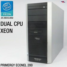 FSC FUJITSU SIEMENS PRIMERGY ECONEL 200 2x CPU XEON COMPUTER WORKSTATIOND2020