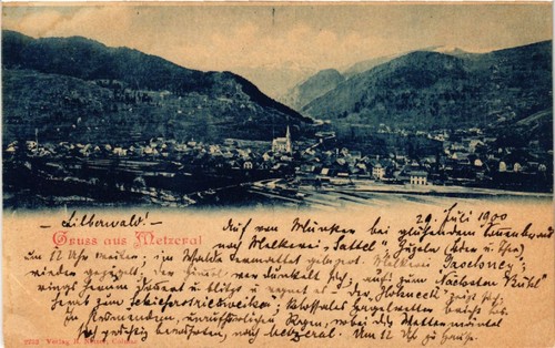Cpa gruss aus metzeral - cpa, ak