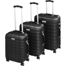 Kofferset 3 teilig Hartschale ABS Reisekoffer 3er Set Trolley Hartschalenkoffer
