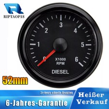 52mm Drehzahlmesser 0-6000