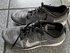Nike Free 5.0 TR Flyknit Damenschuhe Grau Größe 38 Top Zustand