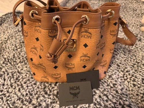 Mcm drawstring bucketbag no - drawstring, (no