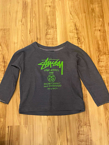 Stüssy herren pullover grau - herren,