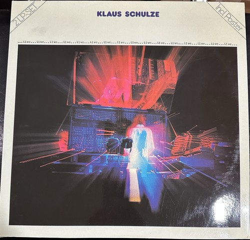 Klaus schulze live 2lp brain - schulze,