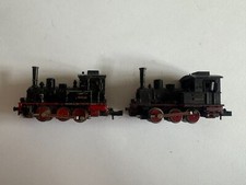 2 kleine Dampfloks, Trix, Spur N, defekt, für Bastler !!!