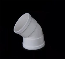 PVC Abflussrohr 45°