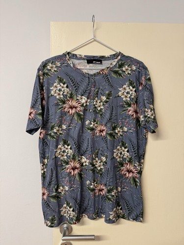 Mey edlich shirt blau - t-shirt, blau-grau