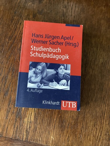 Studienbuch schul pädagogik - studienbuch,