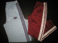 Originale Adidas Hosen Adibreak weinrot Kerwin Frost Gr M L Herren Vintage Retro