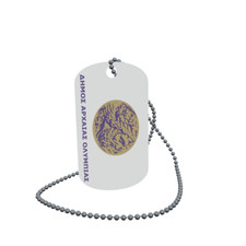 Dog Tag Flagge Archae Olympia