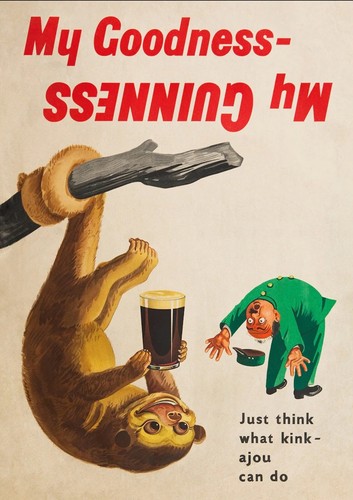 Vintage guinness poster - vintage,