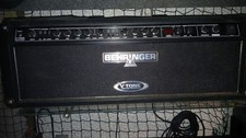 Behringer V-Tone GMX 1200H 2x60W Guitar Amp Head0 1999 Black