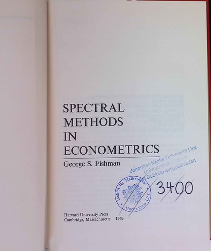 Spectral methods - methods, in