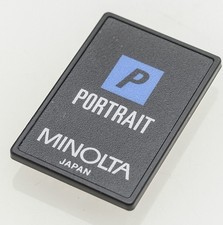 Minolta portrait card - portrait,