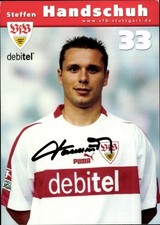 Autogrammkarte Fußballer