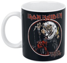 Iron Maiden Tasse  The number of the beast schwarz Standard