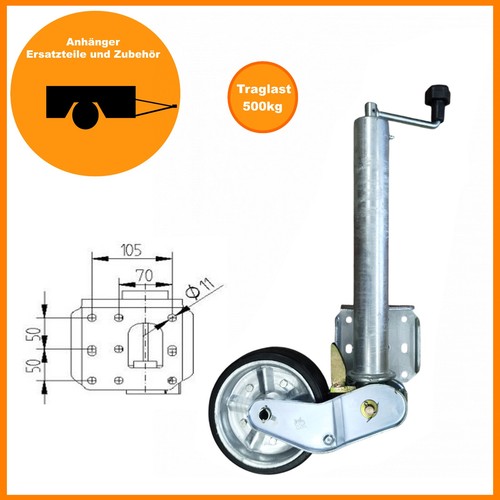 Schwerlast automatik stützrad - schwerlast,
