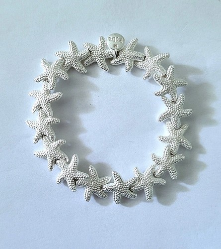 Biba metall armband - biba, seesterne