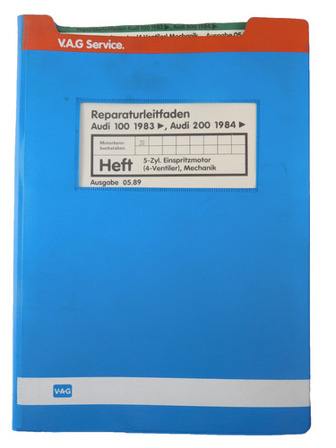 Reparaturleitfaden audi 200 - reparaturleitfaden,