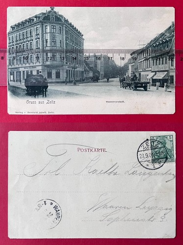 Zeitz 1901 wasservorstadt - ak,