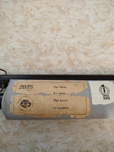 Schulwandkarte ddr rollkarte - schulwandkarte,