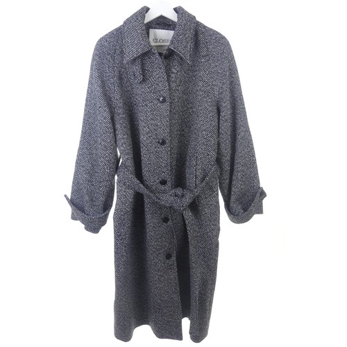 Closed mantel coat grey - coat,