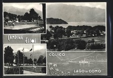 Colico /Lago di Como, Camping Elios, Ansichtskarte 