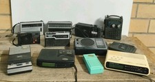 Vintage Radiowecker Radio Konvolut Aiwa - Hifi Kassettenspieler - 12' STÜCK