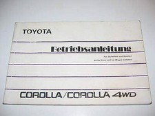 Betriebsanleitung toyota - betriebsanleitung,