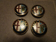 4x Alfa Romeo Nabenkappe C 403 SPM Felgendeckel Rad Kappe Deckel mit Emblem Logo