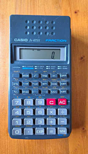 Casio 82sx fraction - casio,