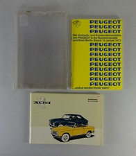 Bordmappe + Betriebsanleitung / Handbuch Peugeot 304 Cabrio + Coupé von 2/1973