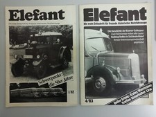 2 Zeitschrift historische Nutzfahrzeuge 1/82 4/83 Traktor Oldtimer Trecker Krame