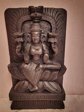Indische Göttin Holz Original