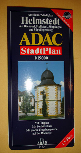 Helmstedt stadtplan 15t - 1:15t, mit