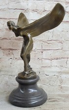 Große bronze skulptur auto - große,