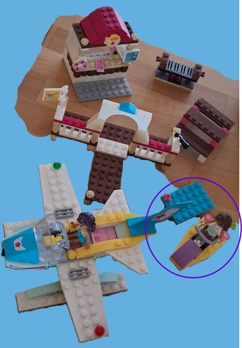 Lego friends flugschule 3061 - lego,
