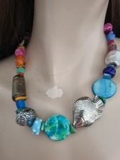 Halskette Collier Murano Glas