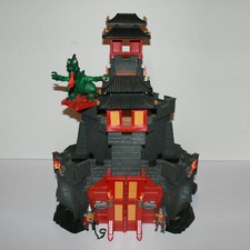 Große Asia-Drachenburg + Grüner Drache - Playmobil 5479 + 3840