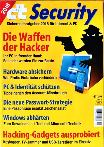 Magazin security 2018 die - magazin,
