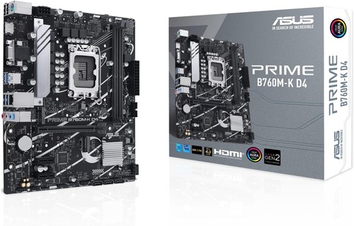 Asus prime b760m intel - prime, d4,