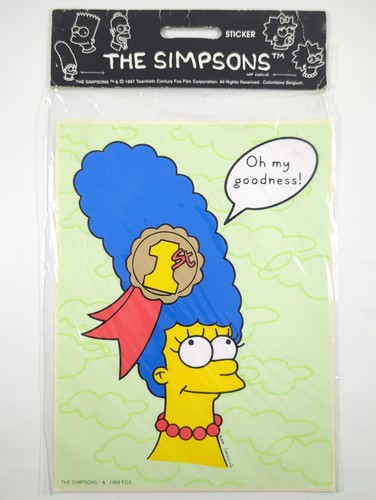 Simpsons aufkleber von 1997 - aufkleber,