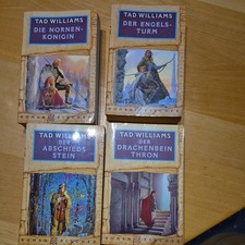 4 x Tad Williams Fantasy Roman 13073/13074/13075/13076
