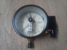 Nostalgie altes Manometer steampunk antik 1/2"  16 cm Durchmesser 0- 1 MPa