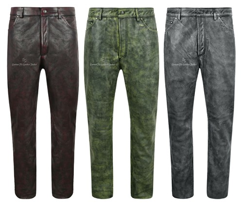 Herren lederhose biker - lederhose,