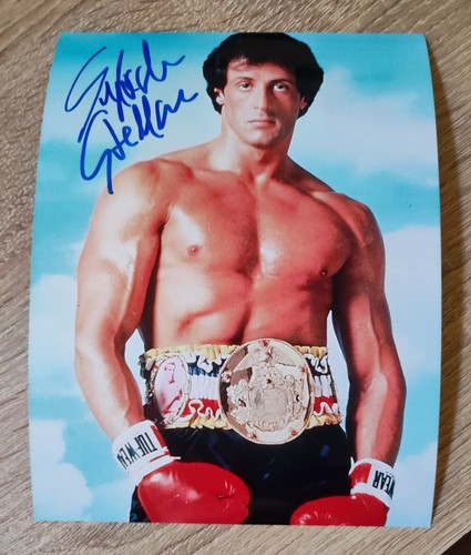Autogramm silvester stallone - autogramm,